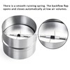 SOUJOY 2 Pack 4 Inch Backdraft Damper, One-Way Airflow Duct