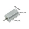 Hxchen DC3-6V 5000-18000RPM High Speed Magnetic Micro Motor for RC