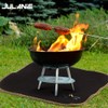 JULANIE Bonfire Sheet, Flame Retardant Sheet, Burner Sheet, Non-Flammable Fabric,