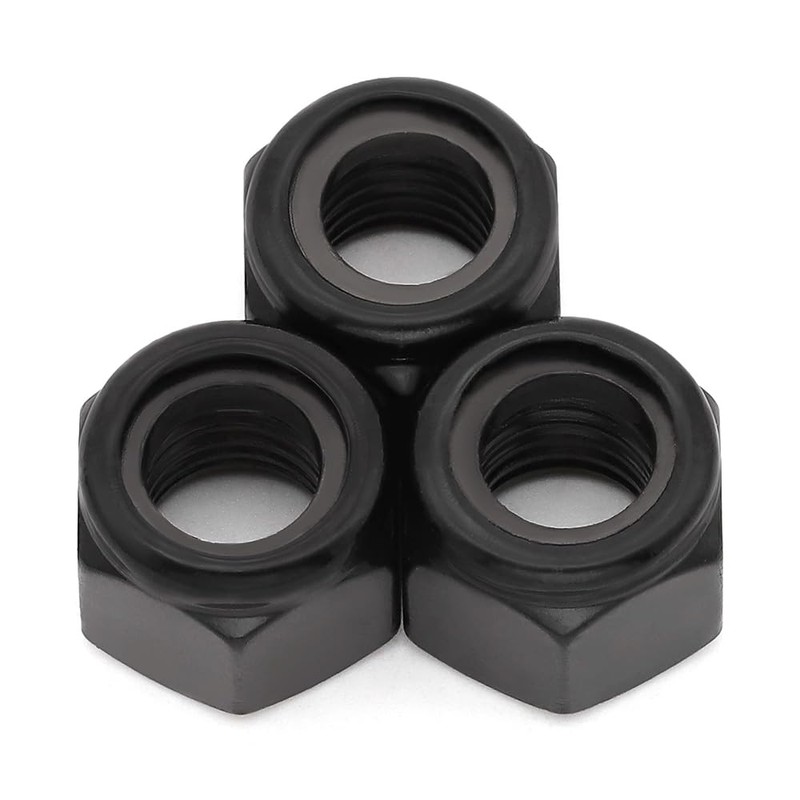 RoyceMart 5/16-18 (12 Pack) Stainless Steel Hex Locknuts, Nylon Insert
