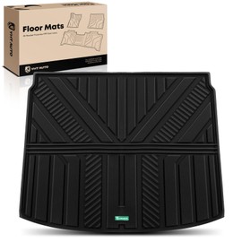 YHTAUTO Cargo Mats Fit 2023-2026 Honda CR-V (Include Hybrid), TPE All Weather Floor Liner Odorless Custom Fit Car Mats, Trunk Liner CRV Accessories