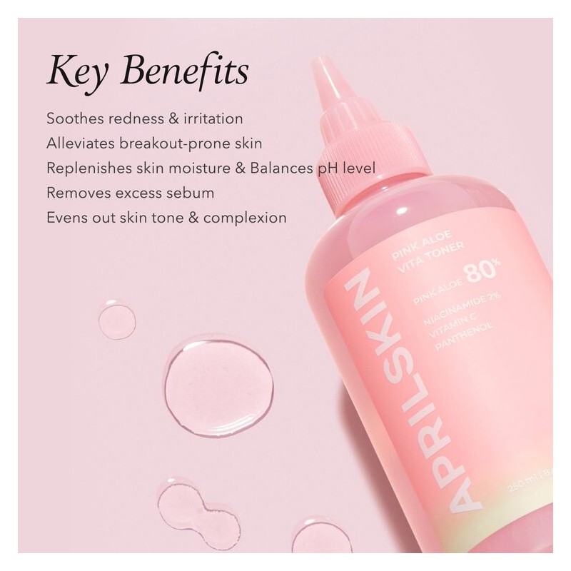 APRILSKIN [APRILSKIN]Pink Aloe Vita Toner 250ml