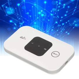 Portable Internet Hotspot, 150Mbps High Speed SIM Card 4G Router with Strong Coverage, Wireless Design for Home Office Travel