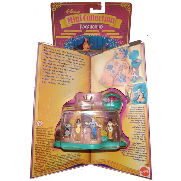 Mattel Pocahontas Tiny Collection Powhatan Home