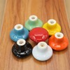 Ceramic Round Cabinet Handles Drawer Pulls Round Door Knobs For