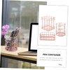 LABRIMP 3pcs Mesh Storage Baskets Set Pen Holder for Organizing