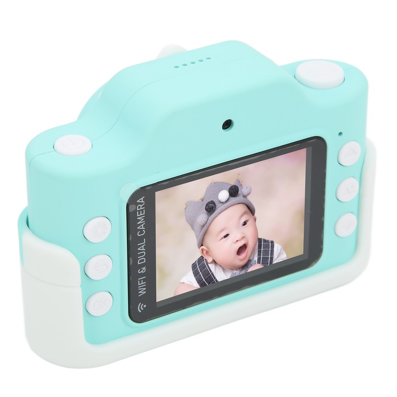 Kids Mini Digital Camera 2 Inch IPS Screen 24MP Dual
