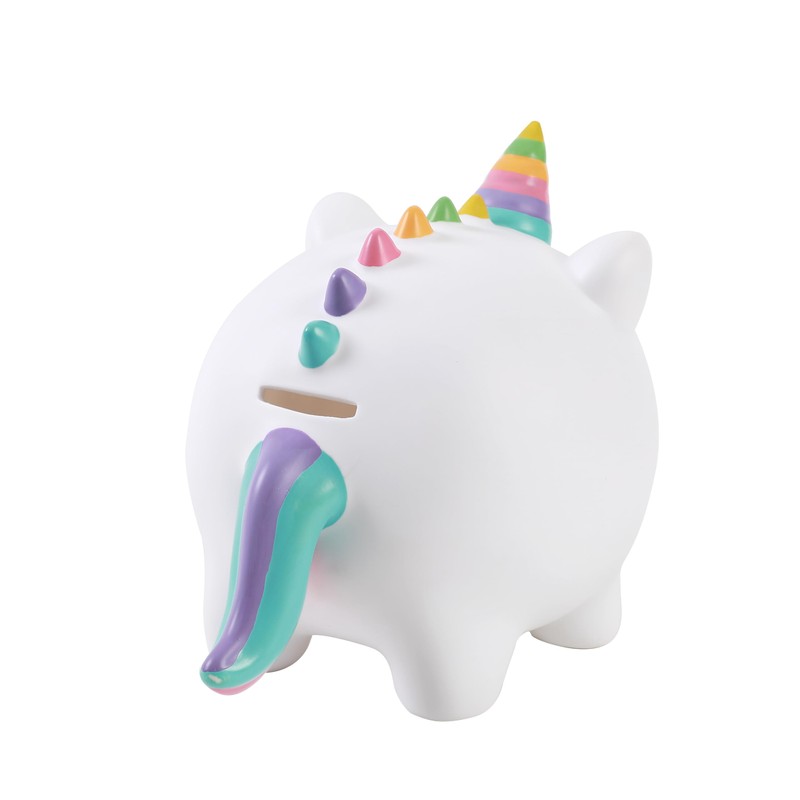I-TOTAL® - Funny Decorative Money Box/Coin Purse in UNICORN Plastic