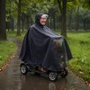 SunMelt Elderly Mobility Scooter Poncho, Wheelchair Rain Cape Cover Bicycle