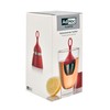 AdHoc INADHOC-TE09, Inoxidable, Rosso, Taglia Unica