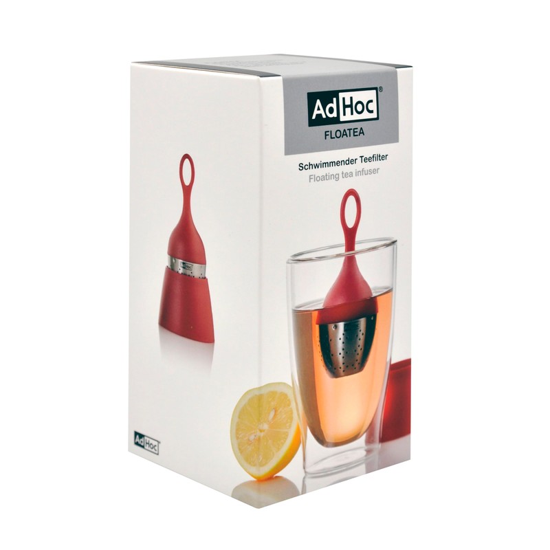 AdHoc INADHOC-TE09, Inoxidable, Rosso, Taglia Unica
