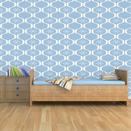 Designer Stencils Atomic Star All Over Wall Stencil (10 mil Plastic)