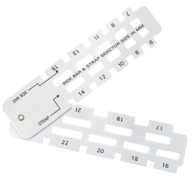 Jewellers Tools Plastic Spring Bar Gauge : Watch Band Strap Measuring Watchmaker Sizing Tool (50)