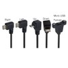 Kework 0.3 Meter Micro USB Extension Cable, 90 Degree Downward