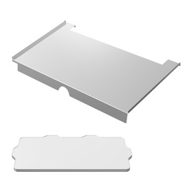 Drip Tray Heat Baffle and Grease Drip Tray Liners Kit for Traeger Timberline 1300 Series Pellet Grills Accessories, Grease Drip Pan Replacement Parts for Traeger BCA964, BAC515 Drip Tray Liners