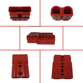 NA 120 Amp Connector Battery Charger Battery Power connectors 120Amp (2AWG, Red)