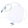 5Pcs Urinary Drainage Bag Thickened PVC Anti Reflux Disposable Urine