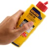 IRWIN Tools STRAIT-LINE 64902 Permanent Marking Chalk, 8-ounce, Red (64902)