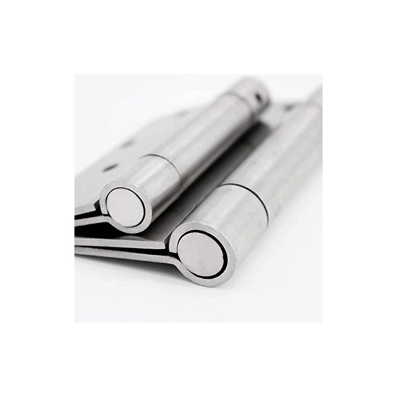 Kenrui Kinmoku Spring Hinge Door Butt Hinge Stainless Steel 2-Piece
