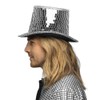 Boland 00746 Disco Hat Headpiece for Adults, Glitter Hat Ideal