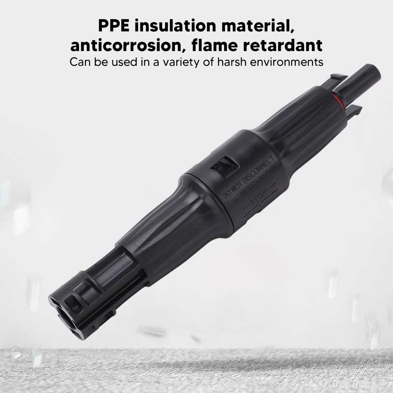 Fuse Holder Connector Flame Retardant Universal Interface IP68 15A PV