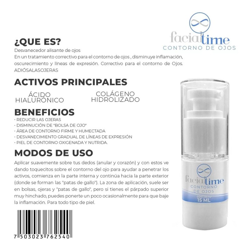 Facial Time Serum Contorno De Ojos Jabón Y Cápsulas Faciales