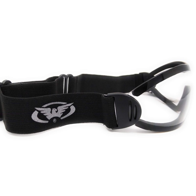 Global Vision Shatterproof UV400 Clear Freefall Skydiving And Parachuting Goggles