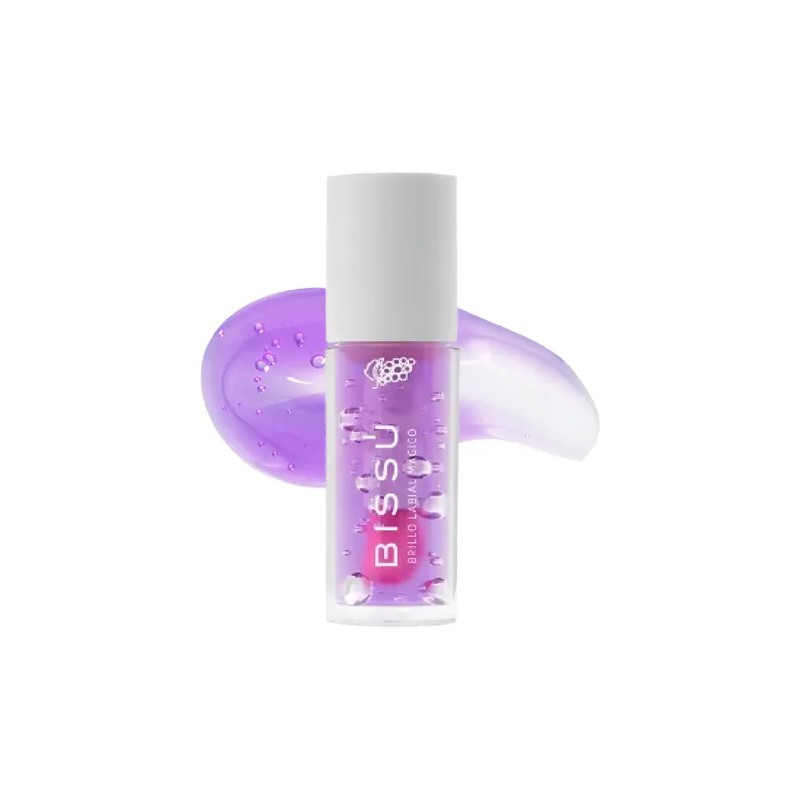 Brillo Labial Bissú Mágico Humectante Uva pH Reactivo 05