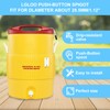 10Pcs Push Button Water Spigot Cooler Spigot Replacement,Compatible with Igloo