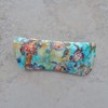 Turquoise Sea Turtle Batik Sunglasses or Eyeglasses Case, Soft Case