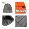 New Hattan Knit Hat, Knit Cap, Men's, Women's, Plain, Hat,