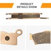 Front & Rear Brake Pads Sintered for Can Am Outlander