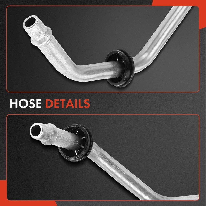 A-Premium Automatic Transmission Oil Cooler Line Hose Assembly Compatible with