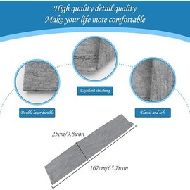 Turban Head Wrap Scarf,African Women' Soft Long Scarf Shawl Hair Bohemian Headwrap Stretch Headband Tie