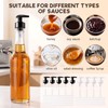 Miqidaa 9 Pack Coffee Syrup Pump Dispenser for 1L Bottles