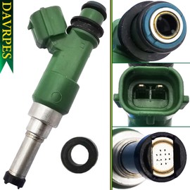 DAVRPES 5VK-13761-00-00 Fuel Injectors 12 Holes Disc Engine Fuel Spray Nozzle For Yamaha Raptor 700 YFM700, 700R SE - YFM700RSES, XT660R, MT03 (25KW), XT660X 2006-2017 5VK137610000｜5VK 13761 00 00