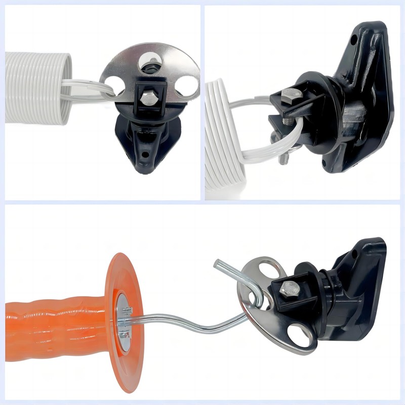 CYM-INSIST 24 ft Electric Fence Gate Handle Kit with Heavy