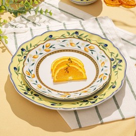 Huchen Reuter Medley Alphabia plate 19cm, choose 1, Medley Mantova D254 / 후첸로이터  메들리 알파비아 접시 19cm 택1, 메들리 만토바 D254