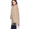 HOYAYO Wool Shawl Wraps - Extra Large Thick Soft Pashmina