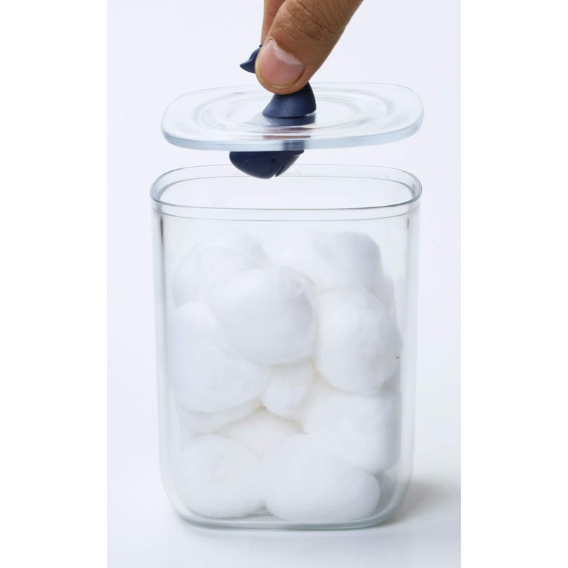 Quary Cotton Swabs, Cotton Case, Storage, Small Items, With Lid,