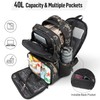 Tactical Backpack with Lunch Box for Men: Laptop Compartment Bookbag