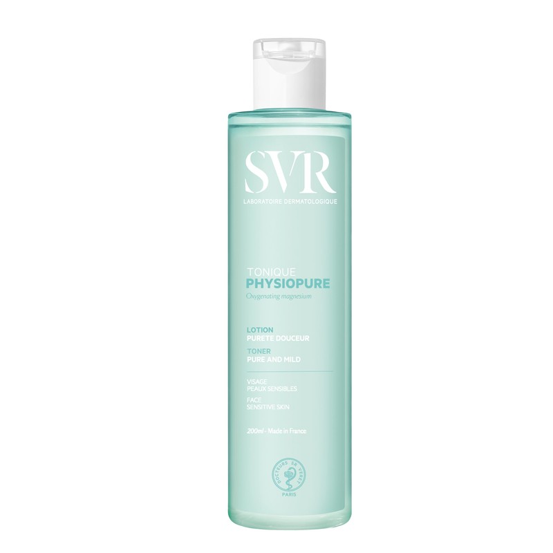 SVR Physiopure Tónico Facial Limpiador Desmaquillante, 200 ml