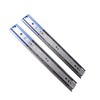 2PCS 14 Inch Push to Open Drawer Slides Stainless Steel