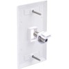 VCE Coax Keystone Jack Insert 3GHz Coaxial Cable Connector, F-Type