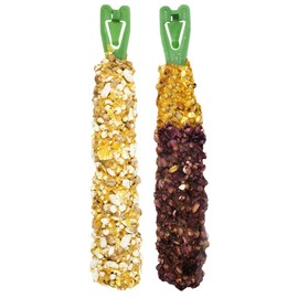 Vitakraft Rabbit/Guinea Pig Popped Grains Treat Sticks - Wild Berry Glaze - 3Oz, brown (31716)