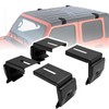 4Pcs Rain Gutter Roof Rack Mount Brackets for Wrangler JL