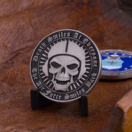 Air Force Death Smiles Coin