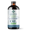 Aceite de Ricino Orgánico Genesis (100% Puro, Certificación USDA)
