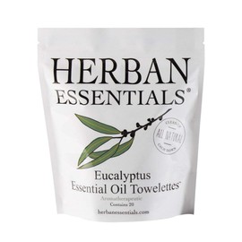 Herban Essentials Aroma Towel Eucalyptus (20 Per Package)