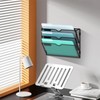 SUPTIDY 3-Tier Wall File Organizer, Mesh Hanging File Organizer, Assembly